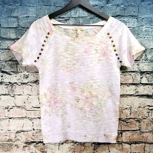 5/$30 🎀 True Freedom | Studded Floral Raglan Top